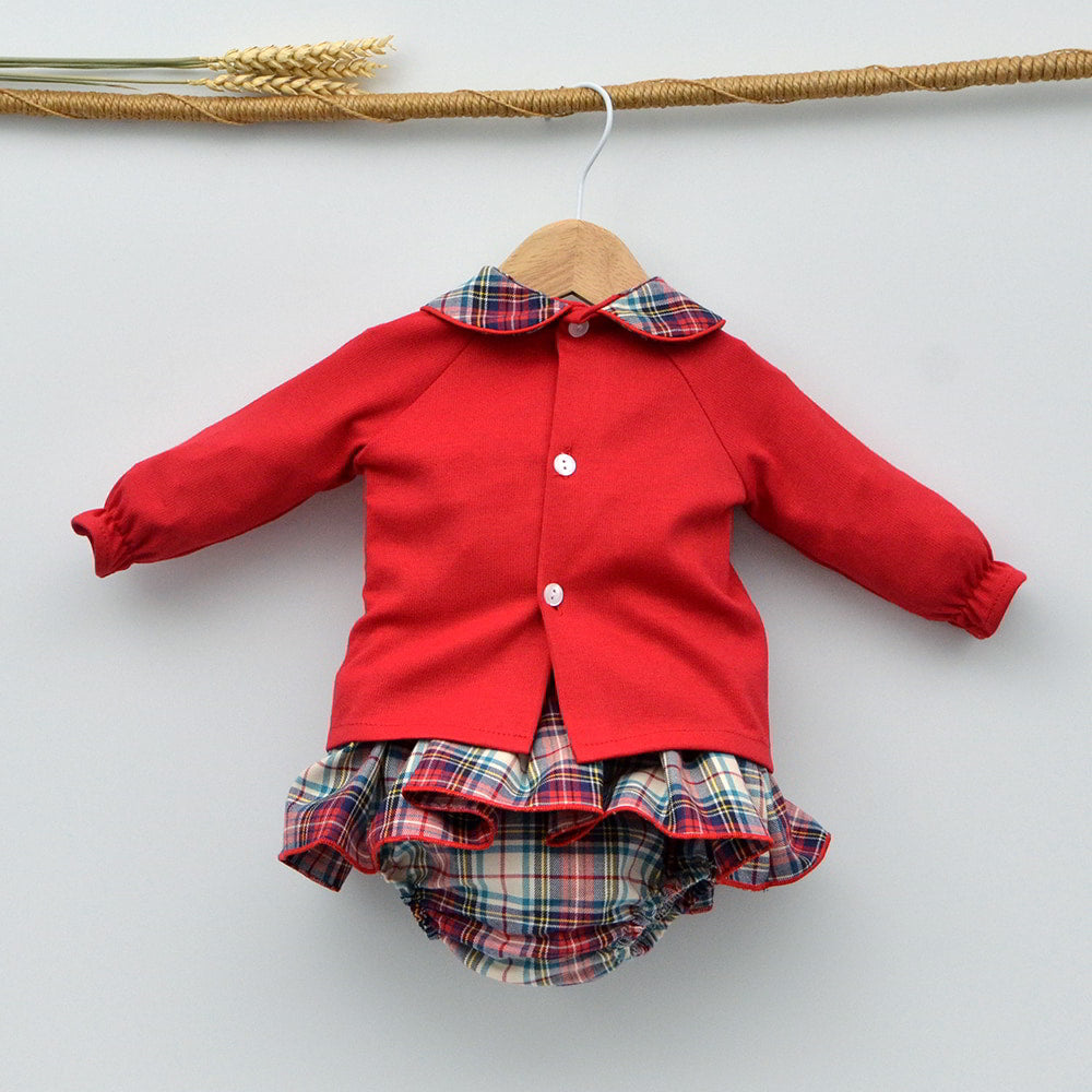 Conjunto bebé Baltasar con falda y camiseta