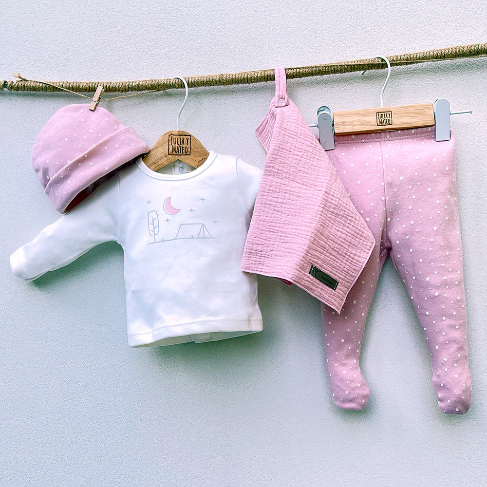 Conjunto de ropa para niños y niñas recién nacidos