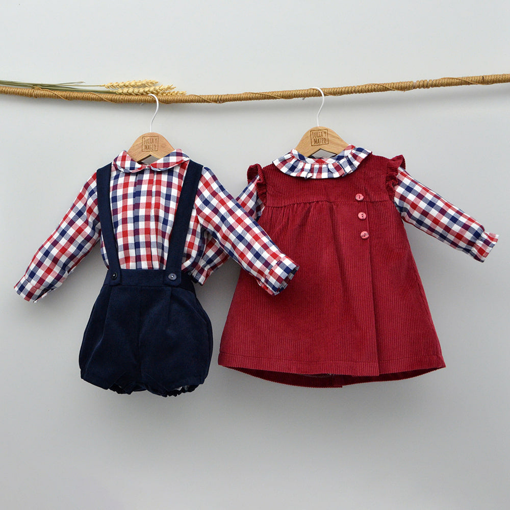 conjunto vestir niños navidad trajes 3 piezas bebés para eventos invierno mayoral doña carmen
