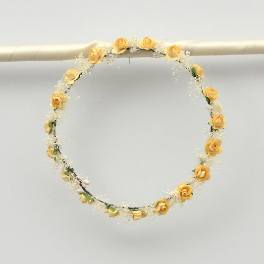 Diadema Alma con flores secas