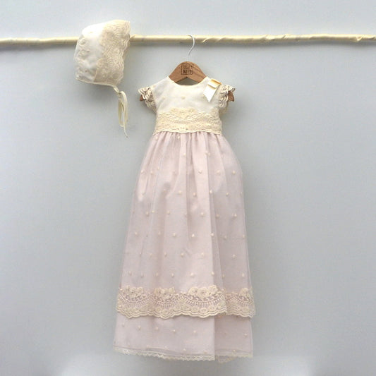 traje bautizo clasico faldones bautismo rosa faldon largo bautizo traje bautismo clasico con capota hecho en españa