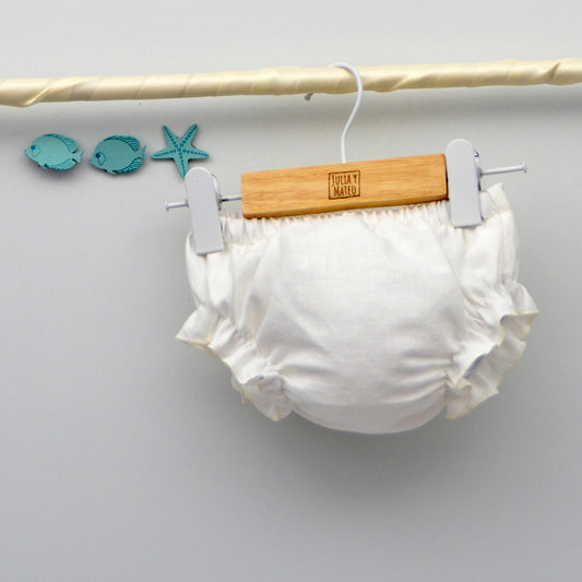 cubre pañal para ceremonia