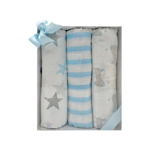 pack regalo bebe muselinas grandes de algodon regalos bonitos bebes recien nacido