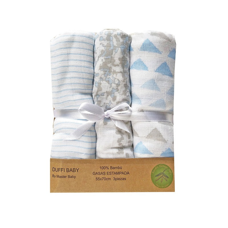 pack gasas bebes bambu antialergia