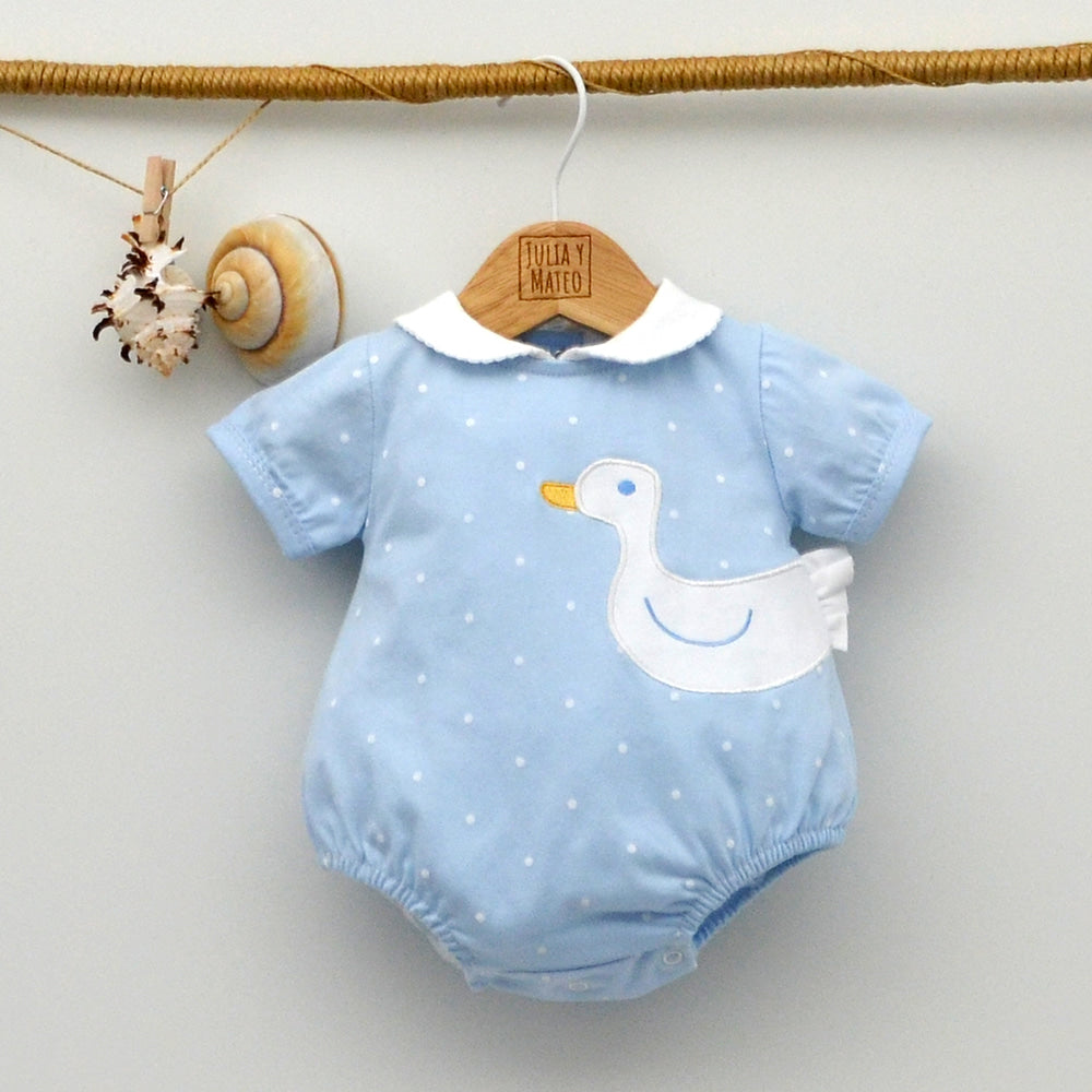 tienda recien nacido online niño canastilla algodon eco peleles patito pijama hija ana obregon
