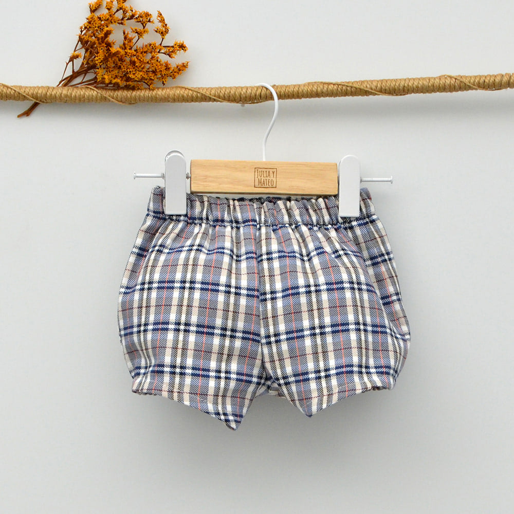 conjunto vestir niño 3 piezas cuadros escoceses jersey doña carmen mayoral