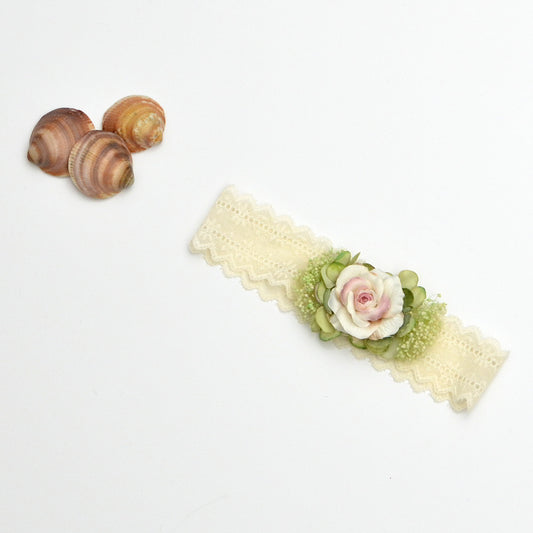 Turbante Beatriz flores