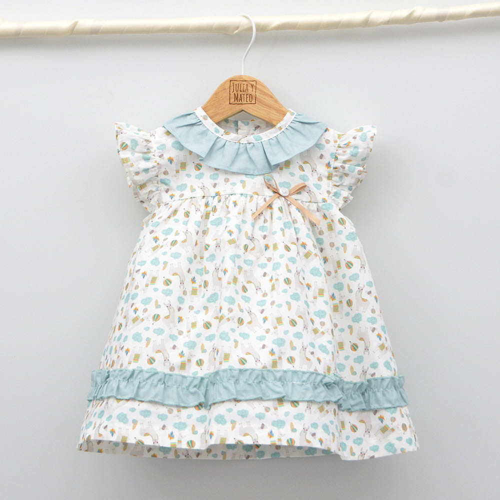 vestido vestir niña clasico doña carmen mayoral tienda de ropa clasica bebes eventos ocasiones especiales