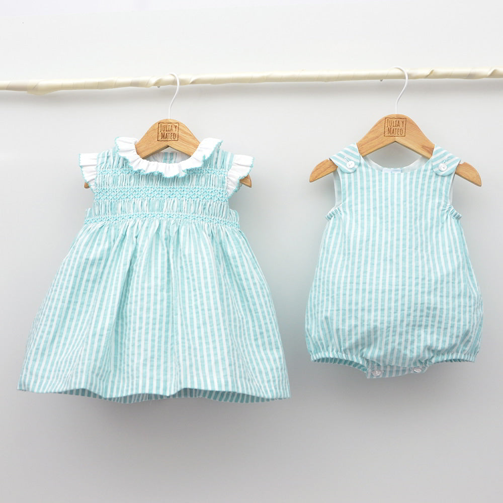 Vestido Bebé punto Smock Martín