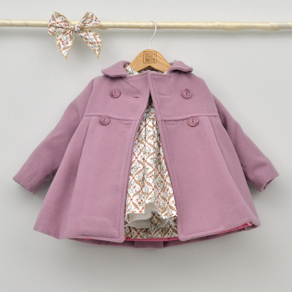 Vestido bebé Martina punto Smock