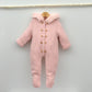 buzo invierno punto niña pelo natural rosa canastillas bebes recien nacido online tienda doña carmen mayoral