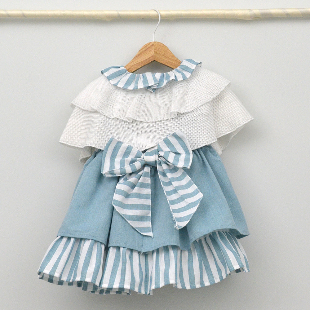 Capa Paula de Bautizo y Ceremonia de punto