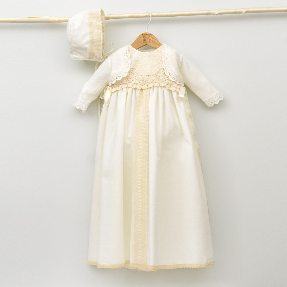 Fandones batones trajes bautizo clasico niños niñas bebes tienda online conjuntos de ceremonia clasicos hechos en españa organza puntilla