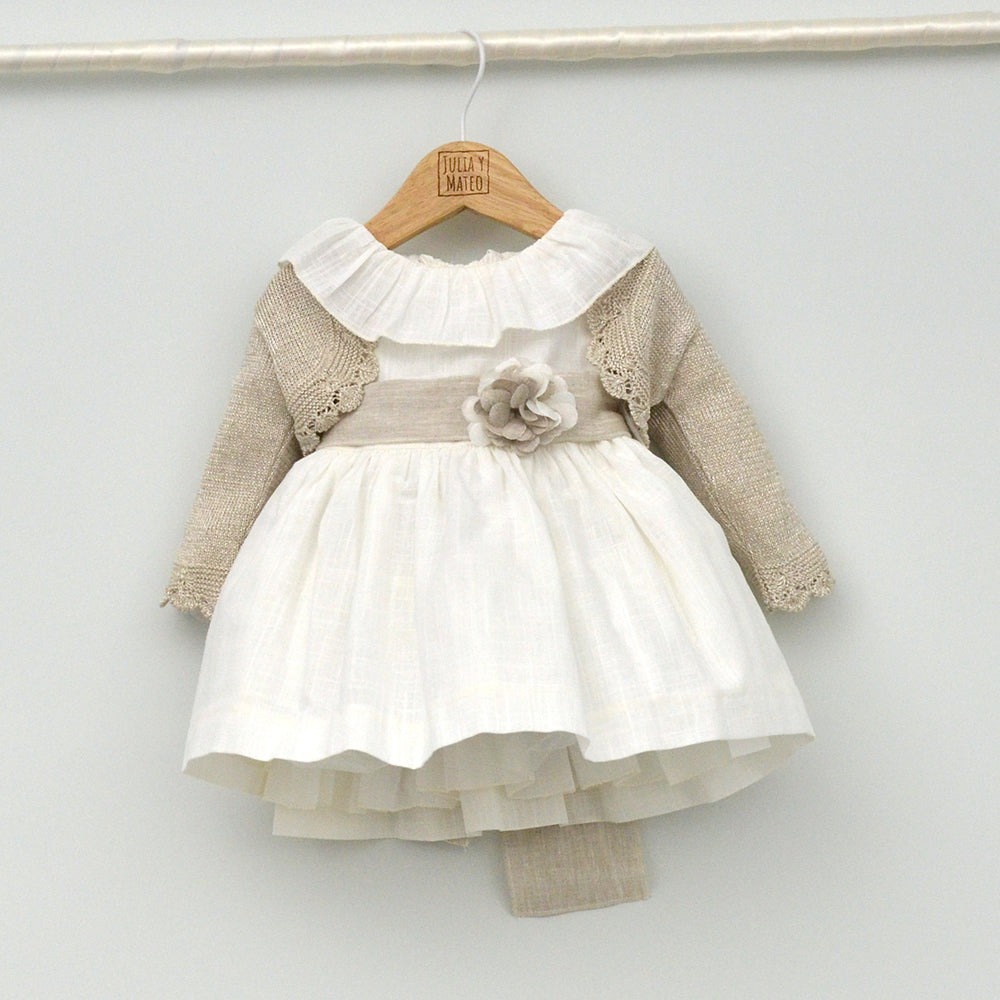 Chaqueta de ceremonia para niña a juego con vestido 