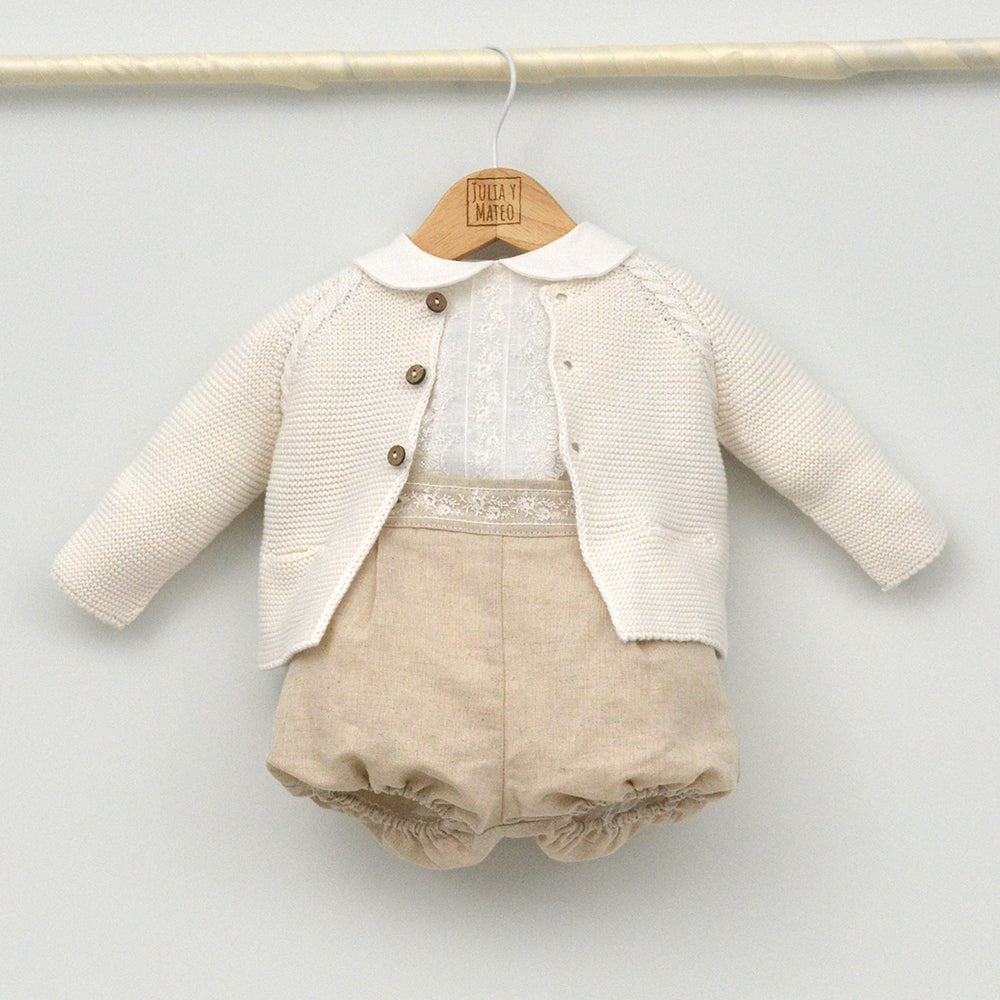 chaqueta bebe ceremonia