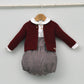 Conjunto vestir bebé con ranita y camisa cuello bebé "Melchor"