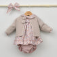 vestido vestir niñas otoño invierno trajes eventos bebes conjuntados, coordinadas, iguales, ajuego, ropa infantil clasica hecha en españa