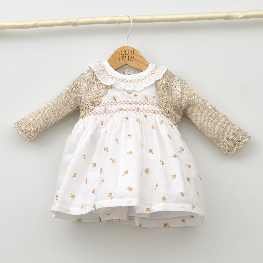 vestido niña bebe punto smock verano vestir Tienda online ropa infantil