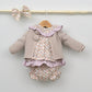 Vestido bebé Martina punto Smock