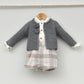 Conjunto vestir bebé con peto y camisa cuello Mao "Lucas"