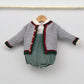 Conjunto bebé Marcos con ranita y camisa cuello bebé