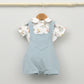 Conjunto bebé Tarifa con ranita y camisa cuello bebé
