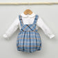 Conjunto bebé Bruno con ranita y camisa cuello bebé
