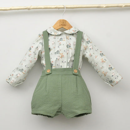 Traje conjunto vestir niño clasico tienda online ropa infantil eventos otoño hermanos conjuntados