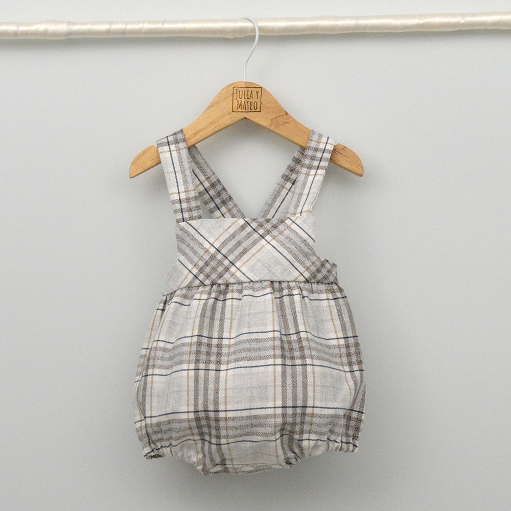 Conjunto vestir bebé con ranita y camisa cuello bebé "Lucas"