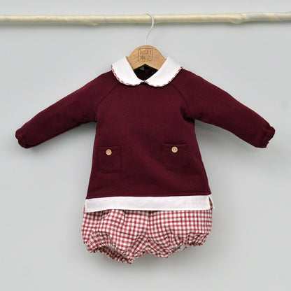 Conjunto bebé Luna con pantalón