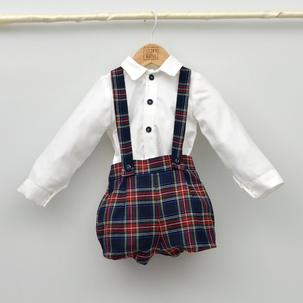 Conjunto bebé Baltasar con peto y camisa