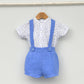Conjunto bebé Altea con peto y camisa Mao