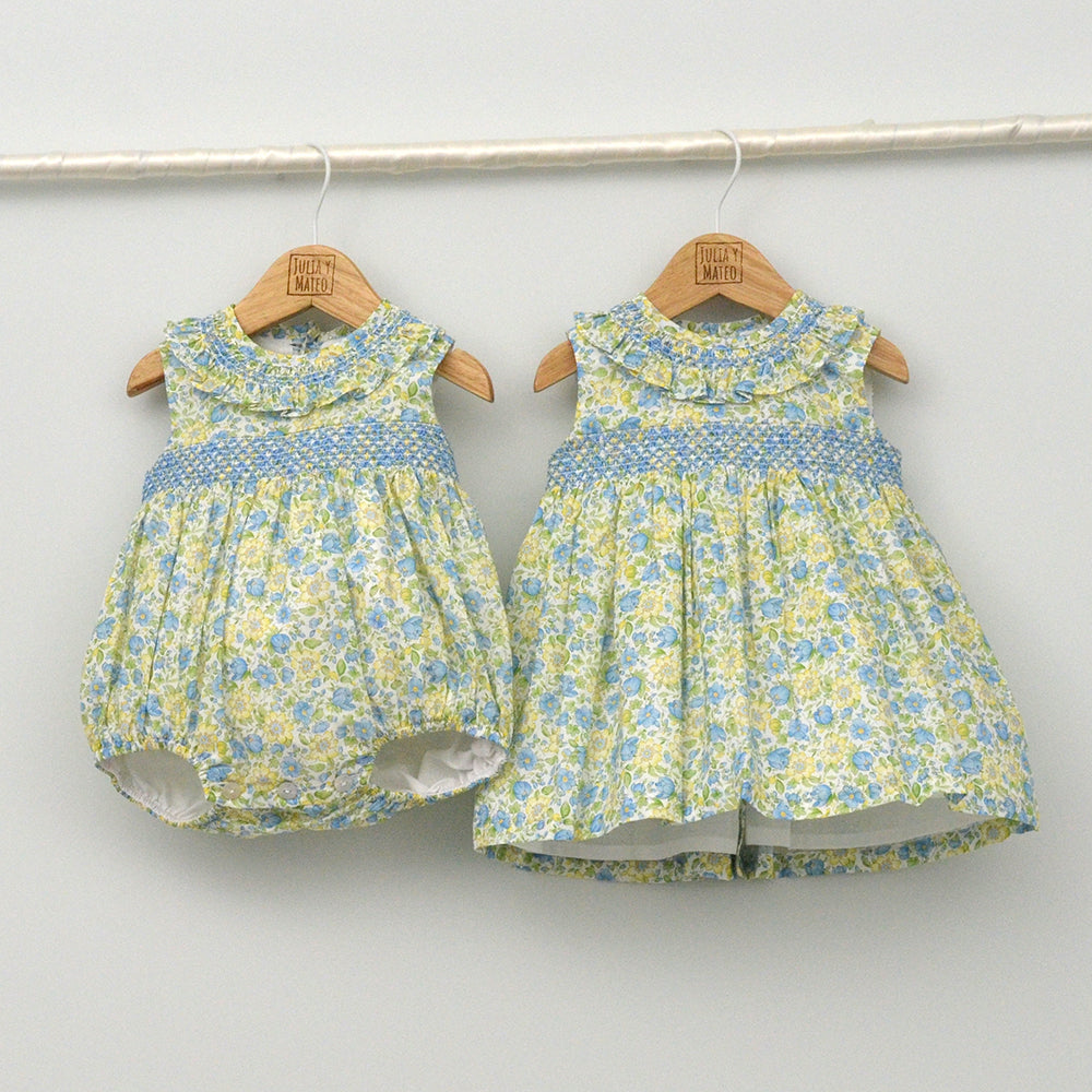Ranita bebé Londres  punto Smock
