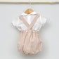 Conjunto bebé Marsella con ranita y camisa cuello bebé
