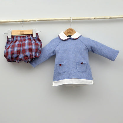 Conjunto bebé Ginebra con pololo y sudadera