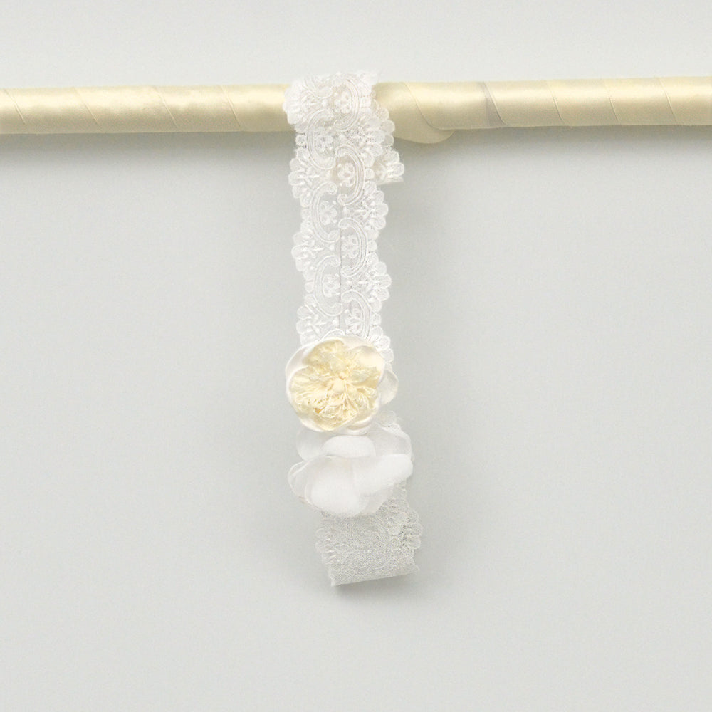 Diadema turbante Ana con flores