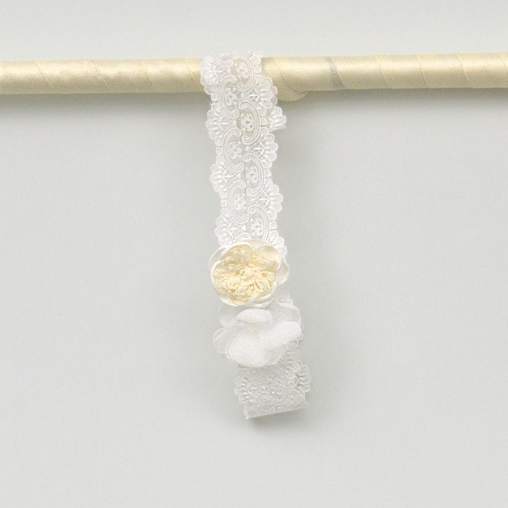 Diadema turbante Ana con flores