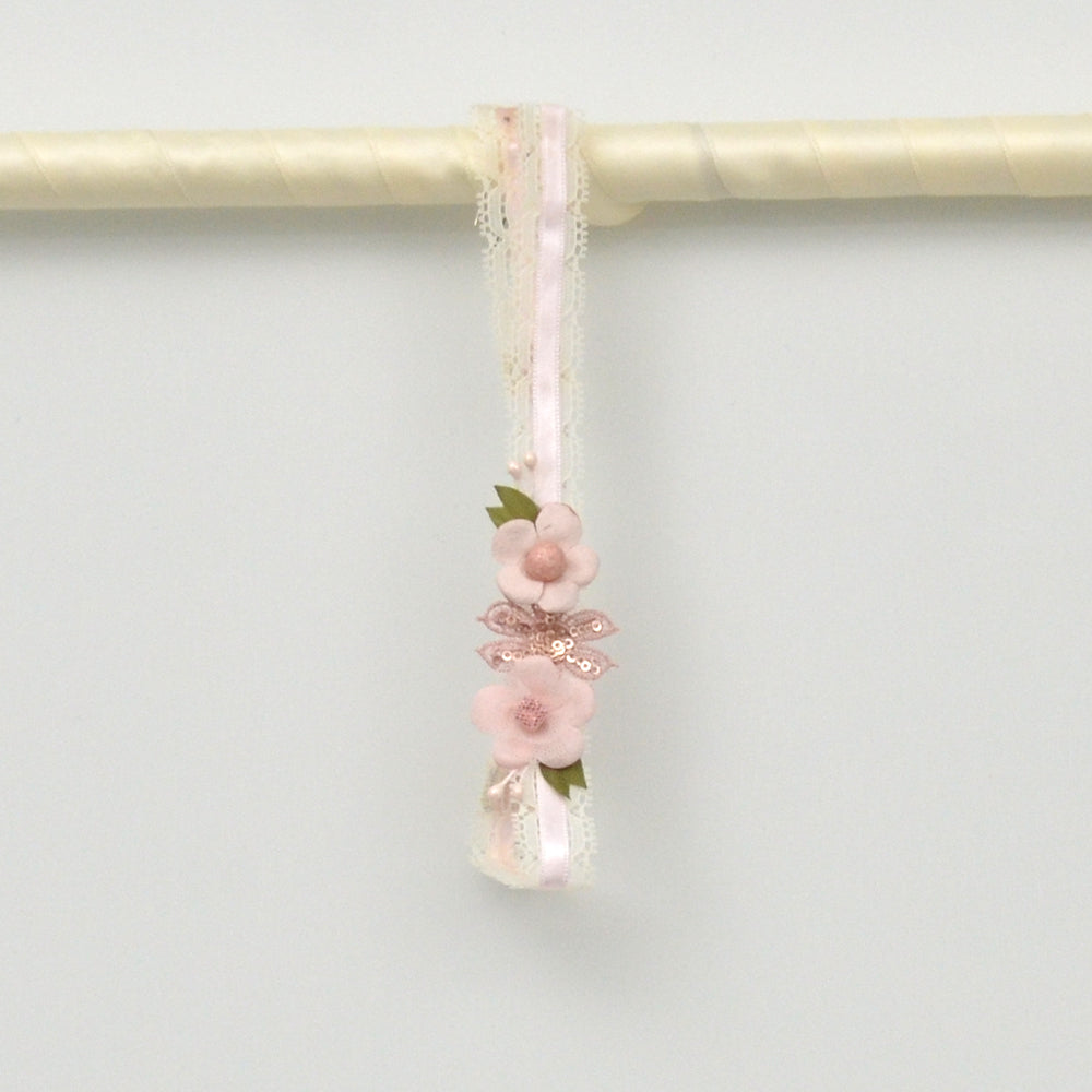 Diadema turbante Isabel con flor
