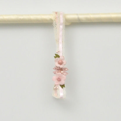 Diadema turbante Isabel con flor