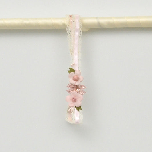 Diadema turbante Isabel con flor