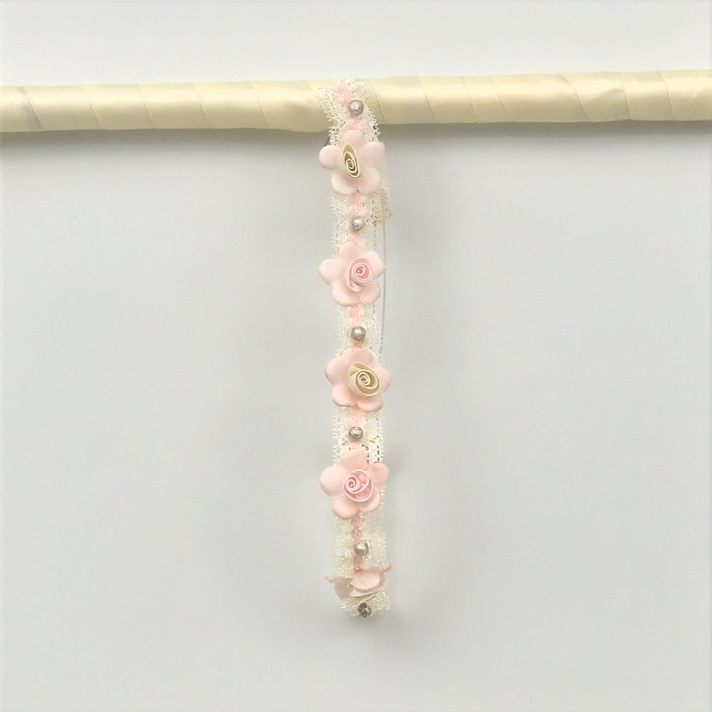Diadema turbante Cris con flores
