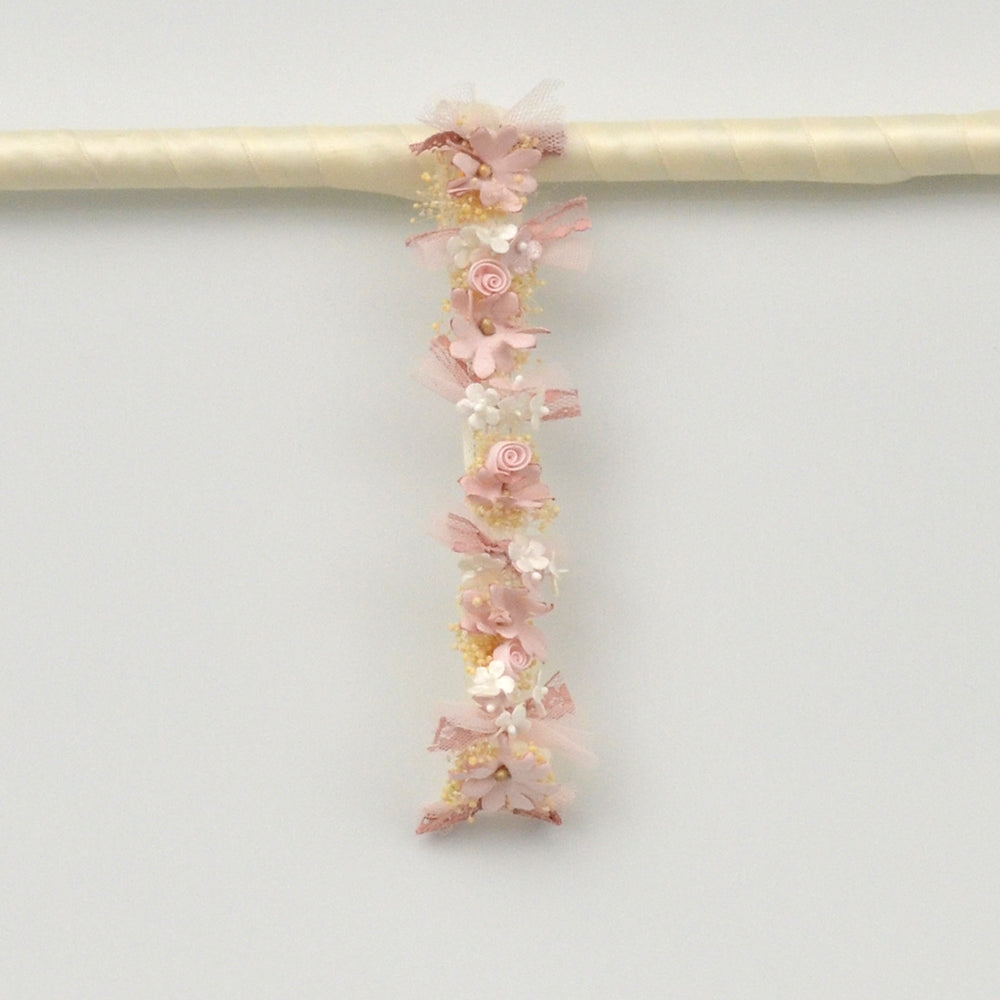 Diadema turbante Isabel con flor