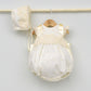 Traje bautizo niño verano pelele clasico bebe ceremonia hecho en españa