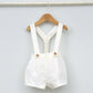 Conjunto bebé Lisboa con peto y camisa Mao