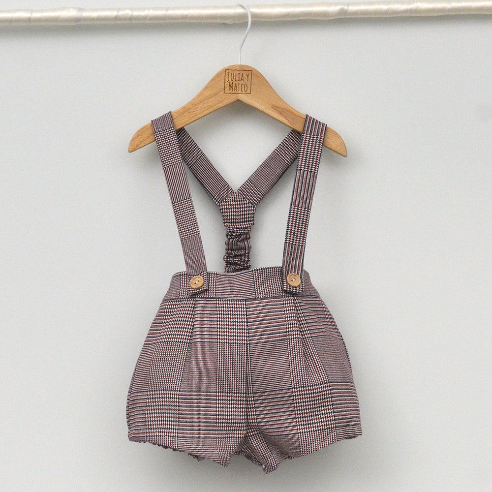 Conjunto vestir bebé con peto y camisa "Melchor"
