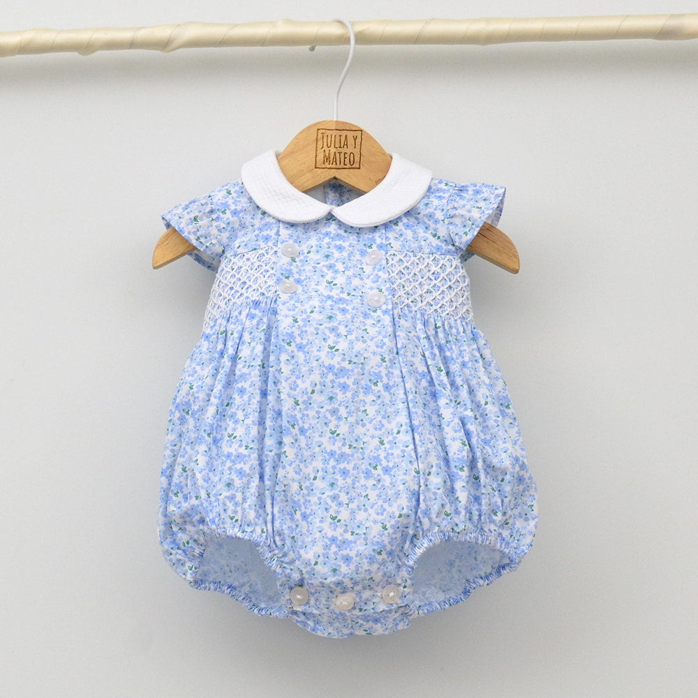 Ranita bebé London punto Smock