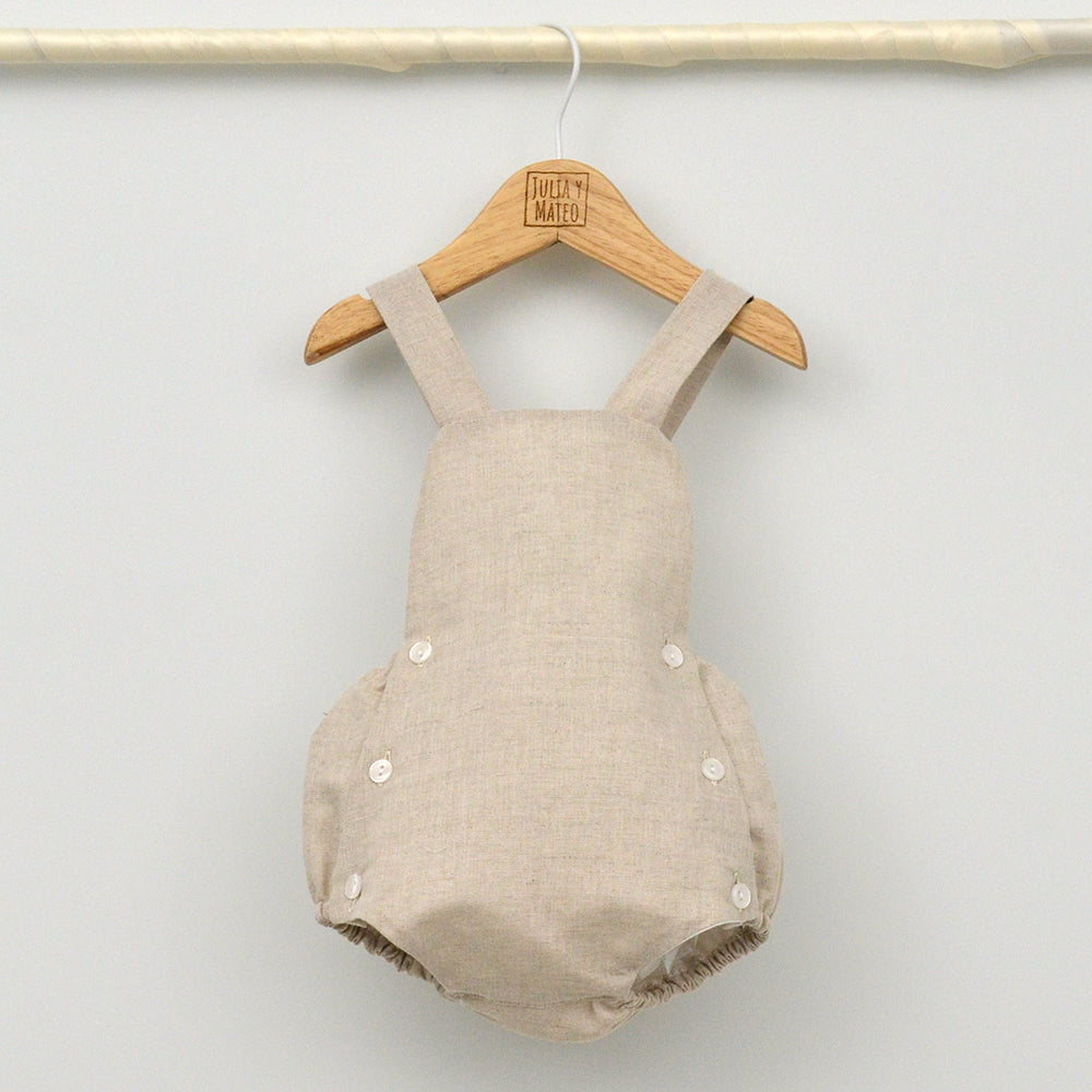 Conjunto bebé Capri con ranita y camisa cuello bebé