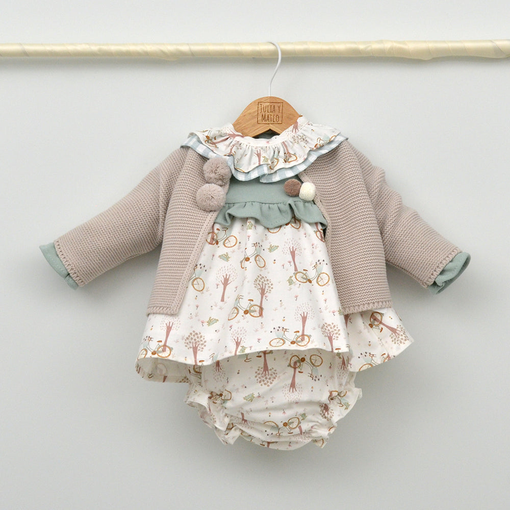 Chaqueta Andy con pompones