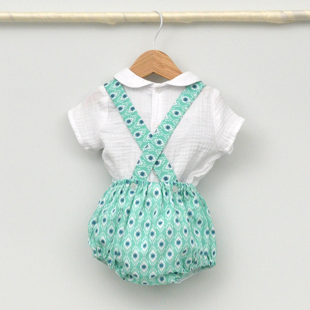 Conjunto bebé Sintra con ranita y camisa cuello bebé