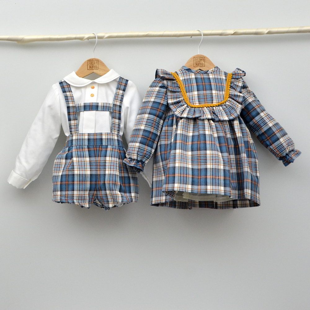 vestido vestir niña hermanas a juego tienda ropa infantil online hecha en españa clasica